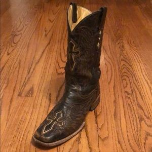 Corral Full Leather Square Toe Boot *Size 10D*